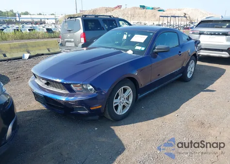 2012 Ford Mustang V6 из США, поврежденный, VIN 1ZVBP8AMXC5264643
